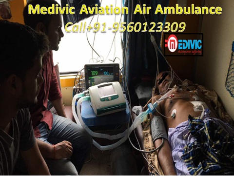 Medivic Aviation Air Ambulance in Delhi