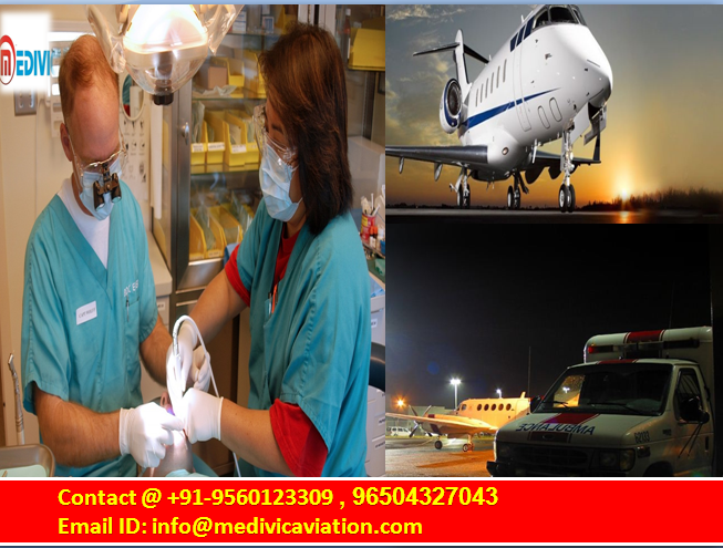Medivic Air Ambulance Service in India