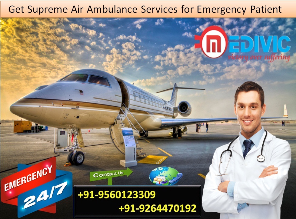 Medivic Aviation Air Ambulance Service in Siliguri